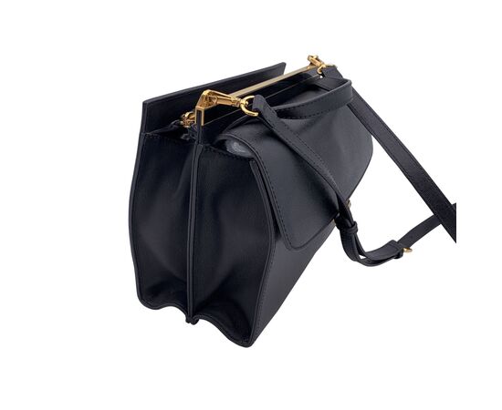 FENDI Borsa a Mano in Pelle Col. Nero Demi Jour M