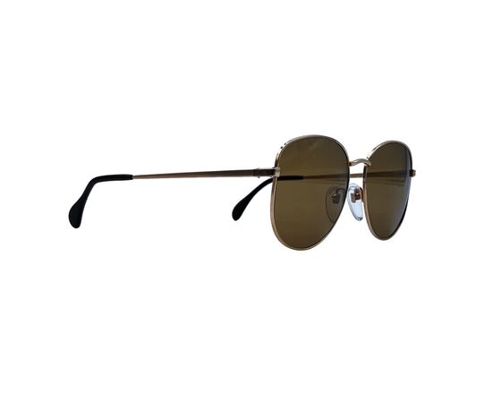 Occhiali da Sole Vintage in Metallo Col. Oro