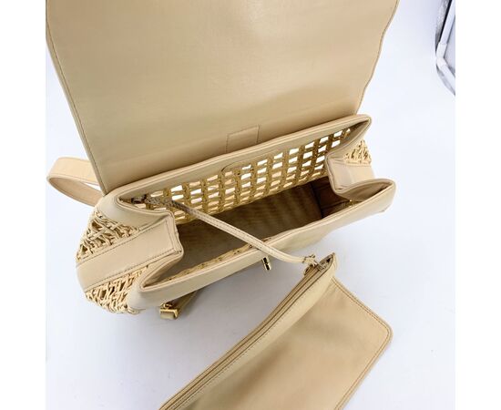 CHANEL Zaino Vintage in Pelle Col. Beige Timeless/Classique M