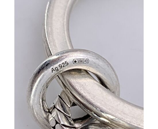 GUCCI Accessorio in Metallo Col. Argento Icon S