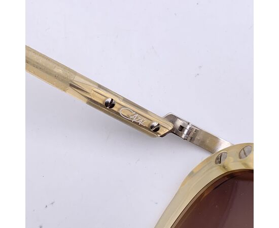 Occhiali da Sole Vintage in Acetato Col. Beige