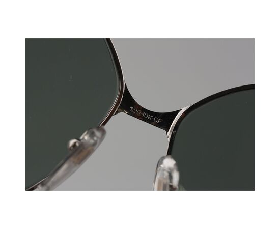 Occhiali da Sole Vintage in Metallo Col. Argento