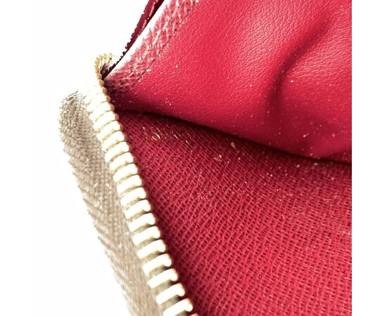 LOUIS VUITTON Portafoglio in Tela Col. Marrone Zippy M