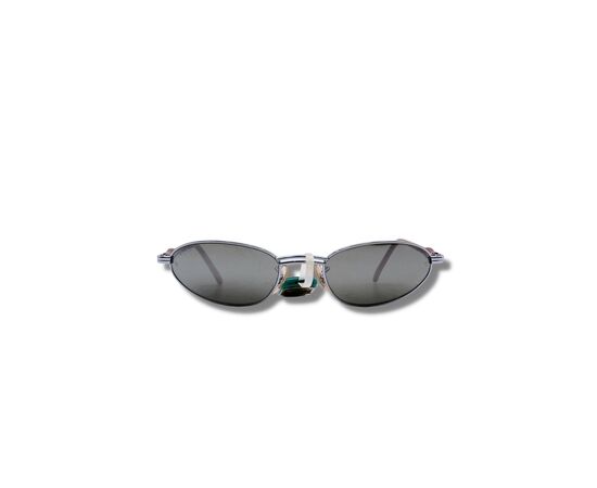 RAY-BAN Occhiali da Sole Vintage in Metallo Col. Argento Oval