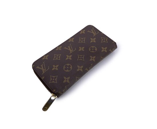LOUIS VUITTON Portafoglio in Tela Col. Marrone Zippy M