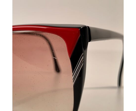 ROBERTA DI CAMERINO Occhiali da Sole Vintage in Acetato Col. Nero