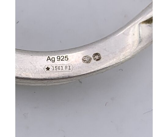 GUCCI Accessorio in Metallo Col. Argento Icon S