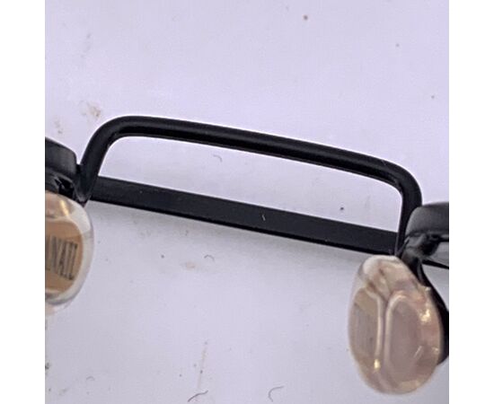 Occhiali da Sole Vintage in Metallo Col. Nero