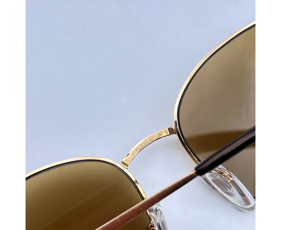 Occhiali da Sole Vintage in Metallo Col. Oro