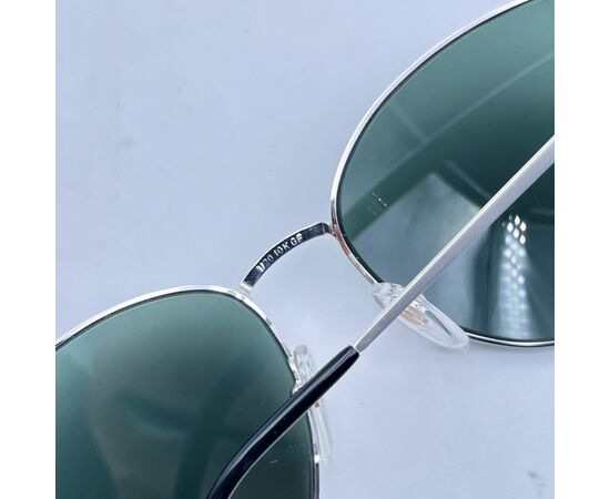 Occhiali da Sole Vintage in Metallo Col. Argento