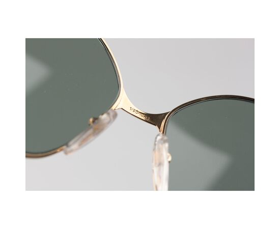 Occhiali da Sole Vintage in Metallo Col. Oro