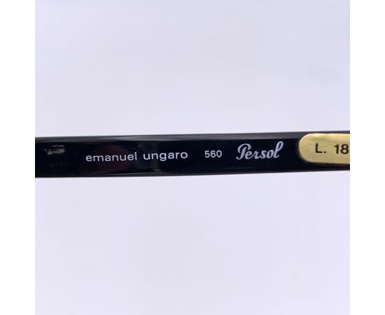 EMANUEL UNGARO Occhiali da Sole in Plastica Col. Nero