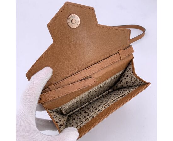 YVES SAINT LAURENT Borsa a Tracolla Vintage in Pelle Col. Beige S