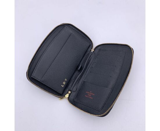 LOUIS VUITTON Portafoglio in Pelle Col. Nero S