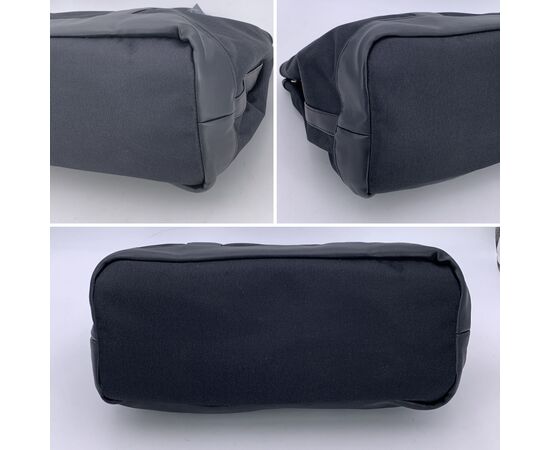 YVES SAINT LAURENT Borsa Shopper Vintage in Tela Col. Nero M