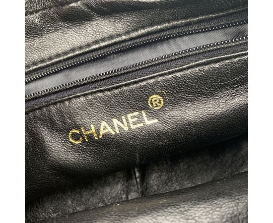 CHANEL Borsa a Tracolla Vintage in Pelle Col. Nero Camera S