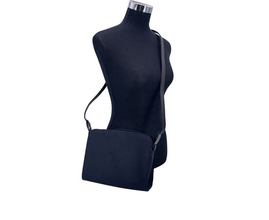 YVES SAINT LAURENT Borsa a Tracolla Vintage in Tela Col. Nero M