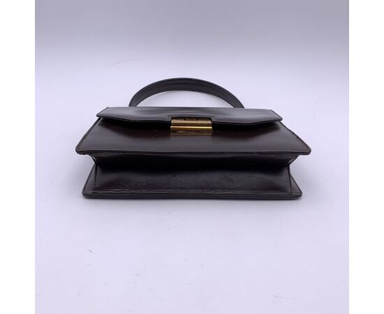 GUCCI Borsa a Mano Vintage in Pelle Col. Marrone M