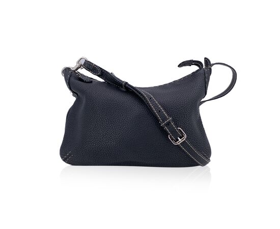 FENDI Borsa a Tracolla in Pelle Col. Nero M