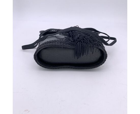 YVES SAINT LAURENT Borsa a Tracolla Vintage in Pelle Col. Nero S