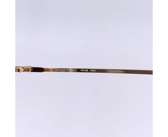 VALENTINO GARAVANI Occhiali da Sole Vintage in Metallo Col. Nero
