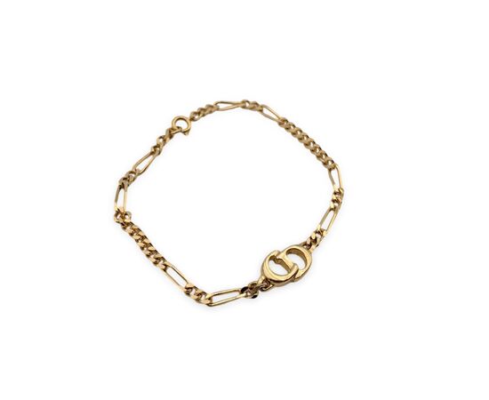 DIOR Bracciale Vintage in Metallo Col. Oro