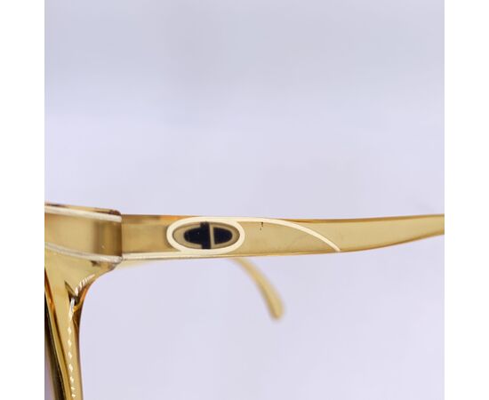 DIOR Occhiali da Sole Vintage in Acetato Col. Beige