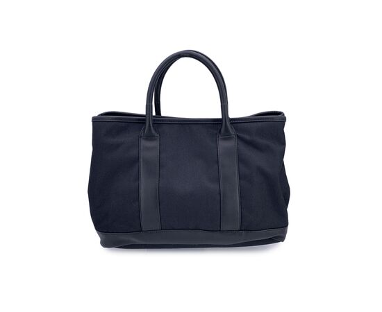 YVES SAINT LAURENT Borsa Shopper Vintage in Tela Col. Nero M