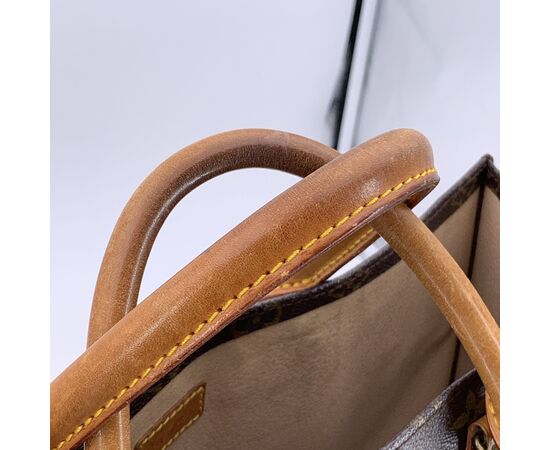 LOUIS VUITTON Borsa Shopper Vintage in Tela Col. Marrone Plat M