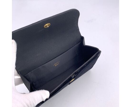 GUCCI Borsa a Tracolla Vintage in Velluto Col. Nero S