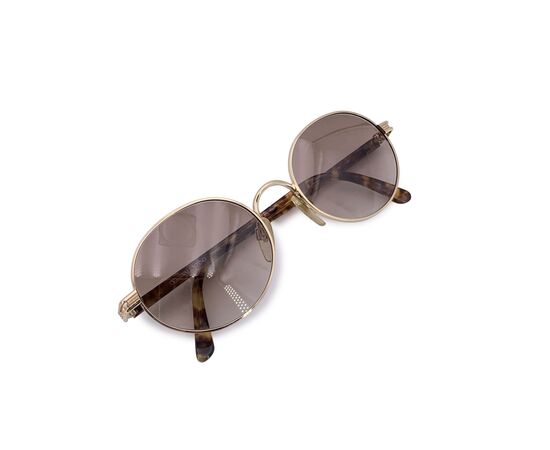 VALENTINO GARAVANI Occhiali da Sole Vintage in Metallo Col. Oro