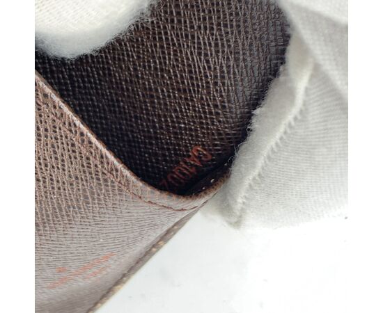 LOUIS VUITTON Accessorio Vintage in Tela Col. Marrone S