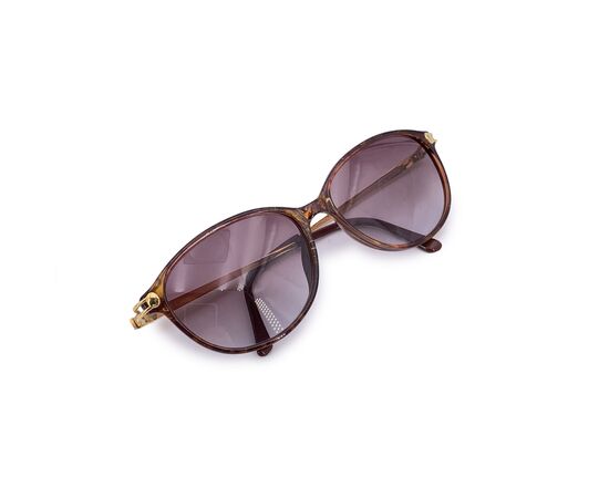 DIOR Occhiali da Sole Vintage in Acetato Col. Marrone