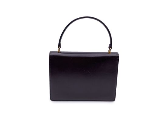 GUCCI Borsa a Mano Vintage in Pelle Col. Marrone M