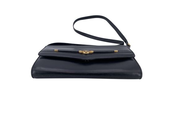 GUCCI Borsa a Tracolla Vintage in Pelle Col. Nero S