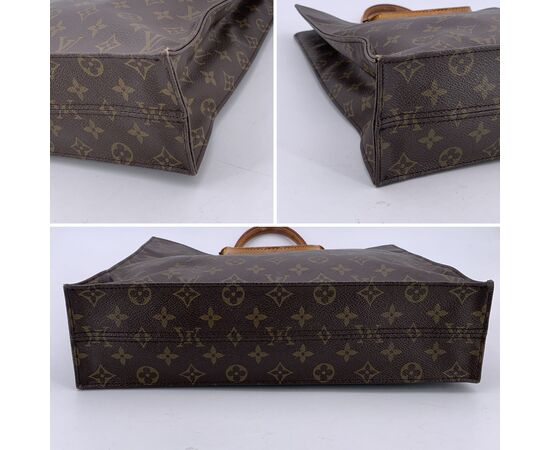 LOUIS VUITTON Borsa Shopper Vintage in Tela Col. Marrone Plat M