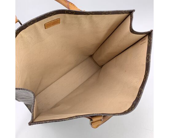 LOUIS VUITTON Borsa Shopper Vintage in Tela Col. Marrone Plat M