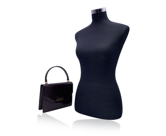 GUCCI Borsa a Mano Vintage in Pelle Col. Marrone M