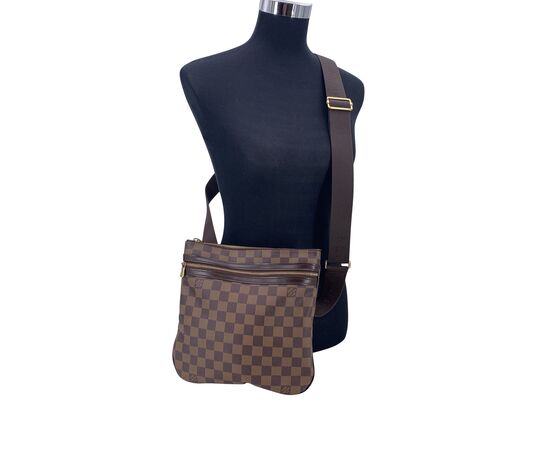 LOUIS VUITTON Borsa a Tracolla in Tela Col. Marrone Bosphore M