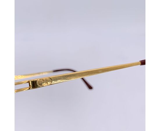 DIOR Occhiali da Sole Vintage in Acetato Col. Marrone