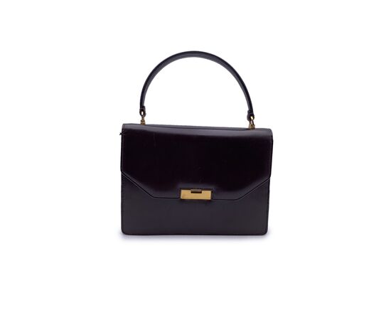 GUCCI Borsa a Mano Vintage in Pelle Col. Marrone M