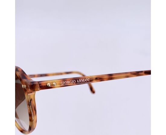 GIORGIO ARMANI Occhiali da Sole Vintage in Acetato Col. Marrone