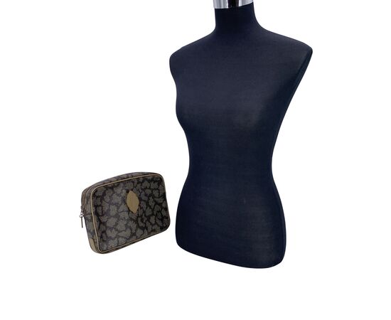 YVES SAINT LAURENT Pochette Vintage in Tela Col. Grigio M