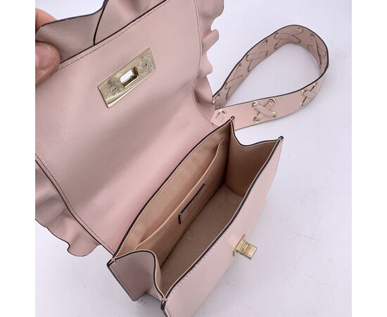 RED VALENTINO GARAVANI Borsa a Tracolla in Pelle Col. Rosa S