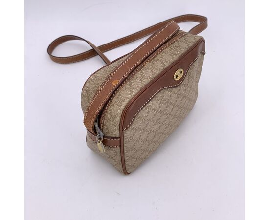 CELINE Borsa a Tracolla Vintage in Tela Col. Beige Macadam S