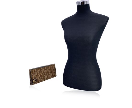 DIOR Pochette Vintage in Tela Col. Marrone Diorissimo S