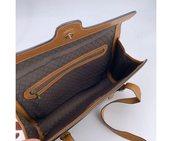 GUCCI Borsa a Tracolla Vintage in Tela Col. Marrone M