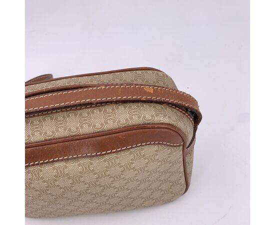 CELINE Borsa a Tracolla Vintage in Tela Col. Beige Macadam S