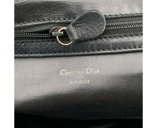 DIOR Borsa a Mano Vintage in Pelle Col. Nero M