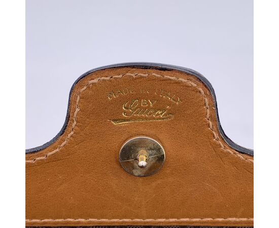 GUCCI Borsa a Tracolla Vintage in Tela Col. Marrone M